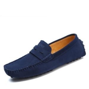 navy blue loafers for men's